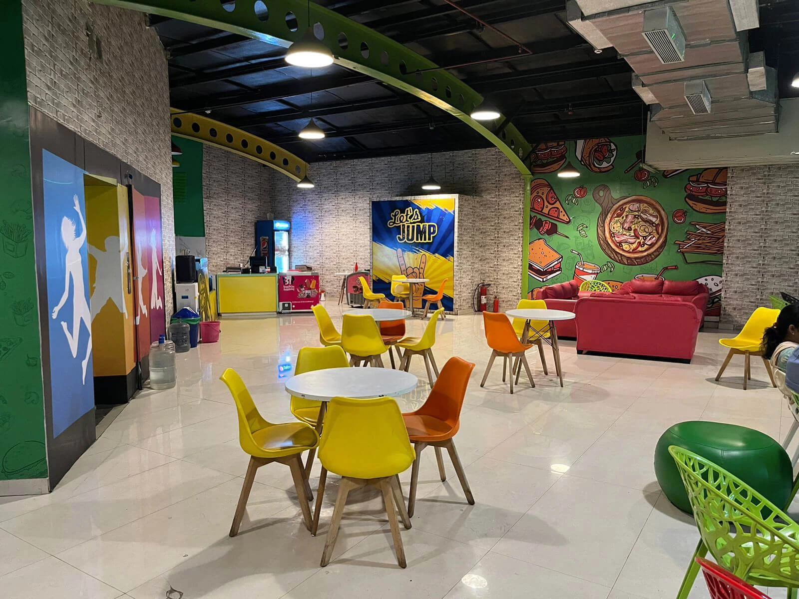 food court space area