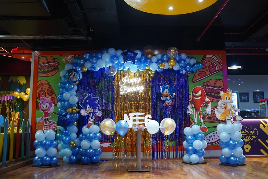 birthday decoration at skyjumper