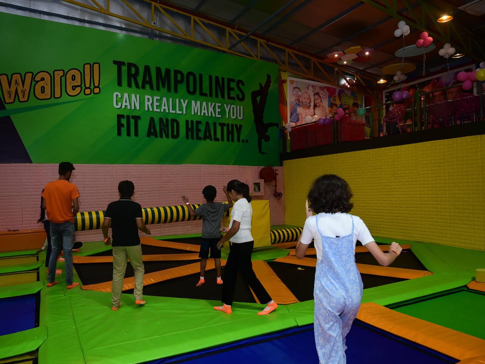 kids jumping area in lucknow