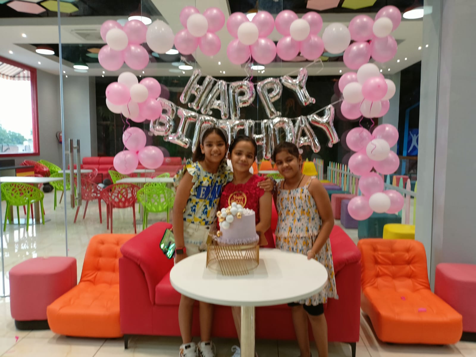 kids birthday party area