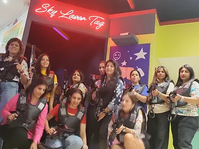 priyanka massey kitty party group at skyjumper