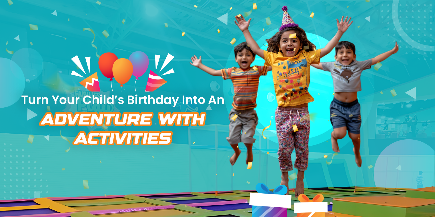 kids birthday party banner