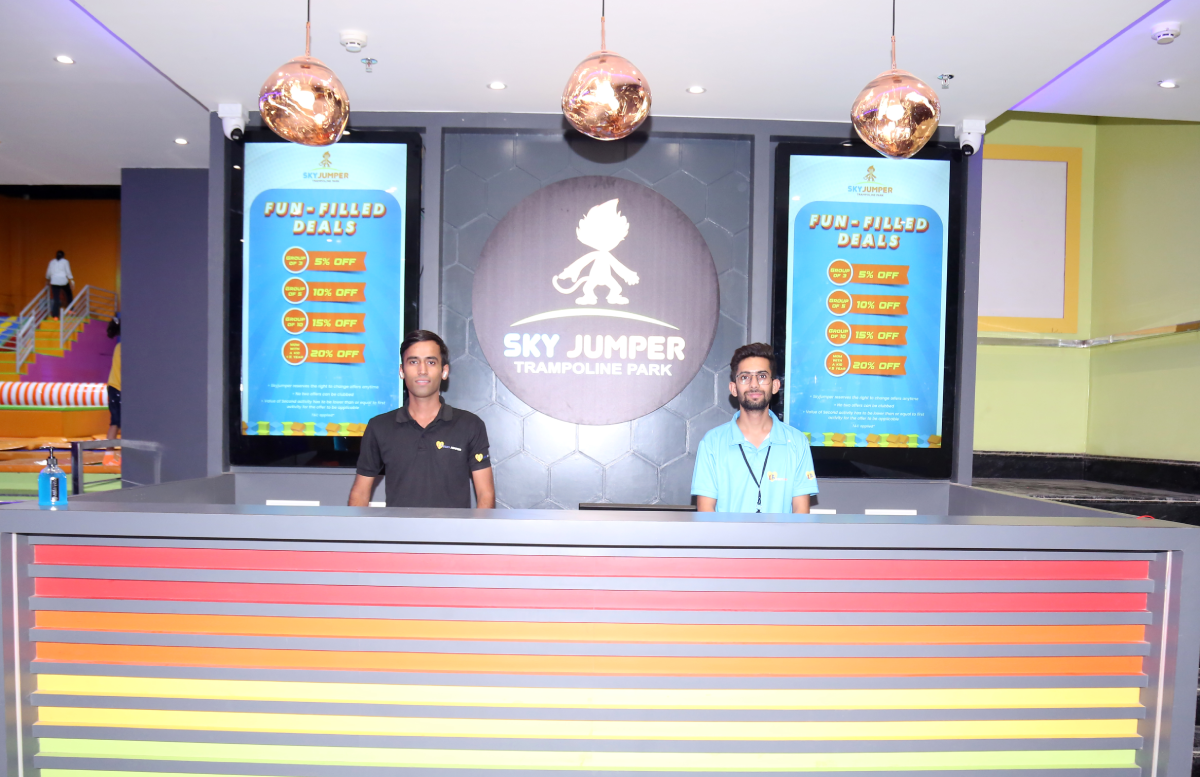 Skyjumper entry counter