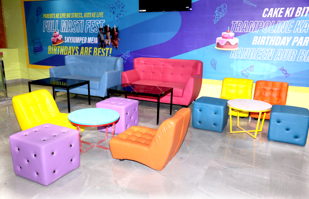 Party room sitting area