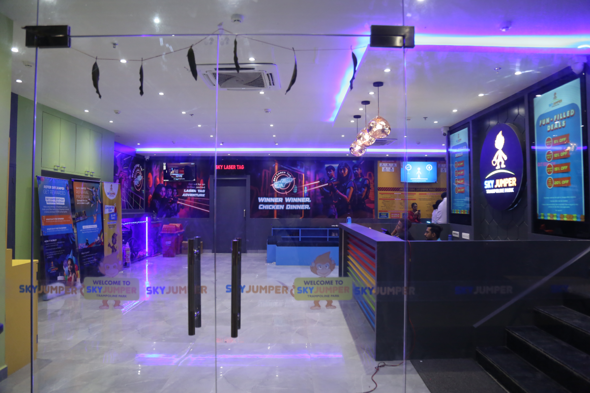 entrance for skyjumper