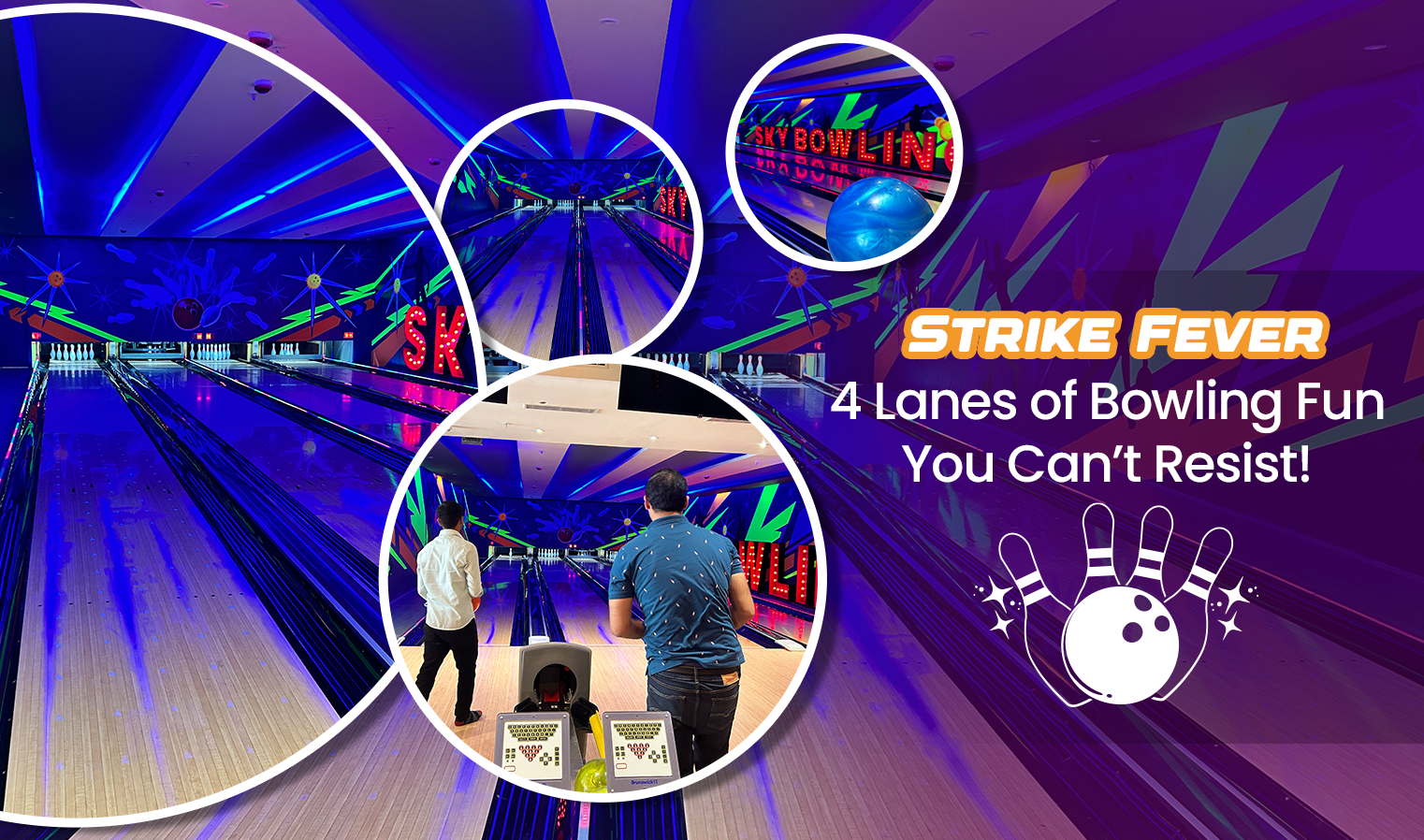strike fever website banner
