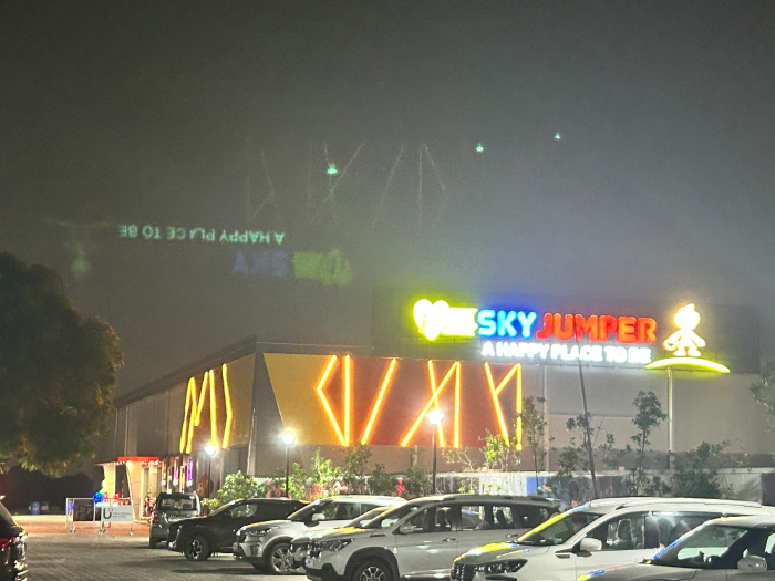 parking of skyjumper