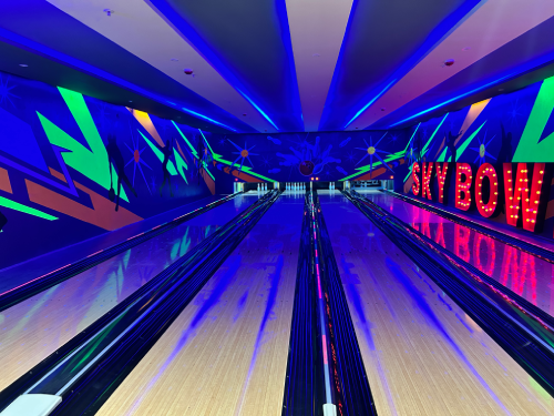 bowling at skyjumper