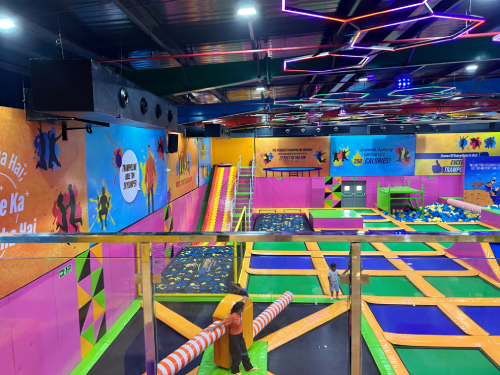 trampoline area in faridabad