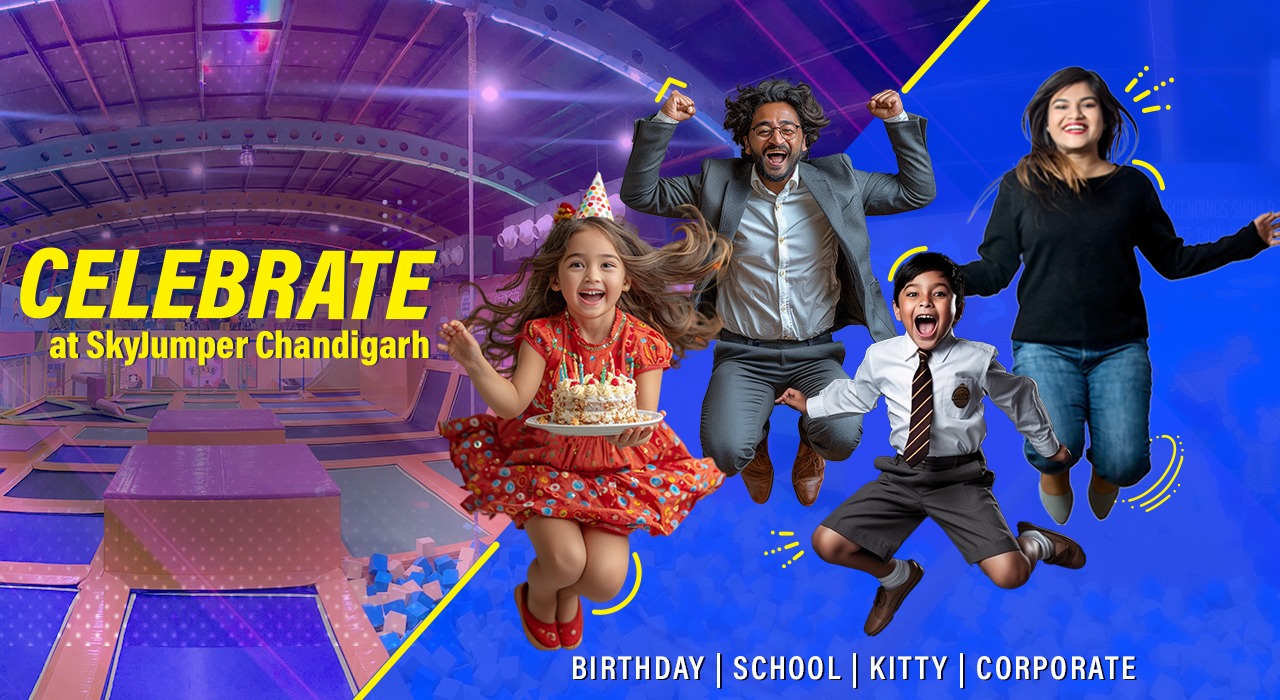 celebrate at skyjumper chandigarh website banner