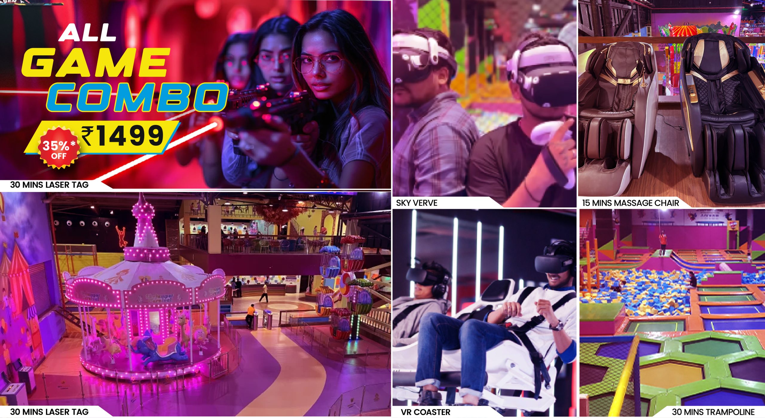 all game combo bangalore website banner