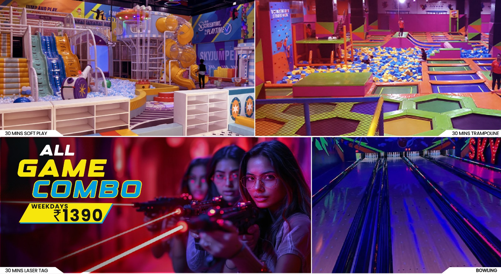 all game combo faridabad website banner