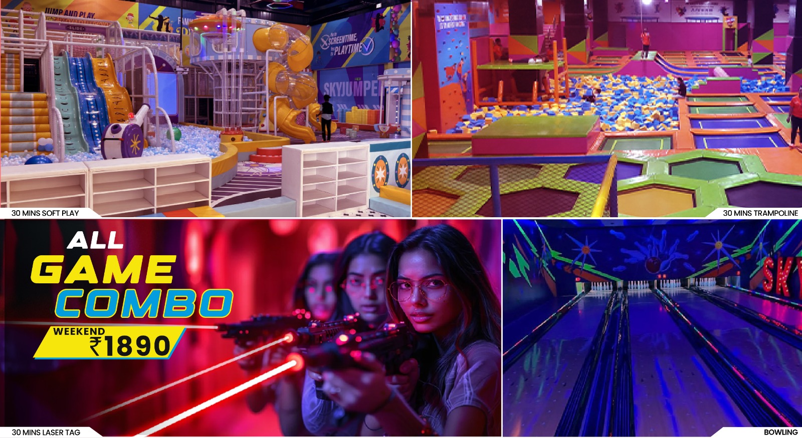 all game combo faridabad website banner