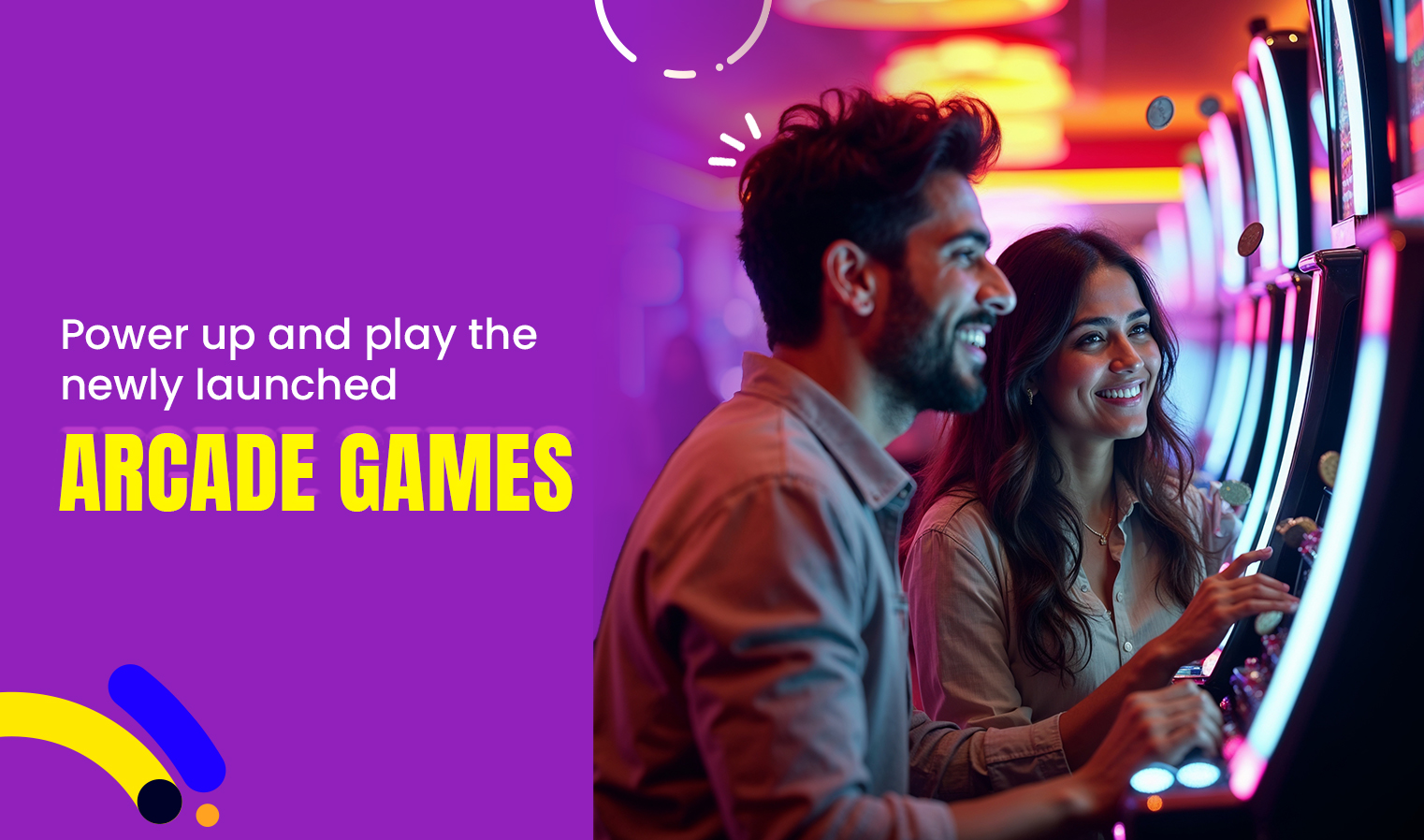 Arcade games at skyjumper