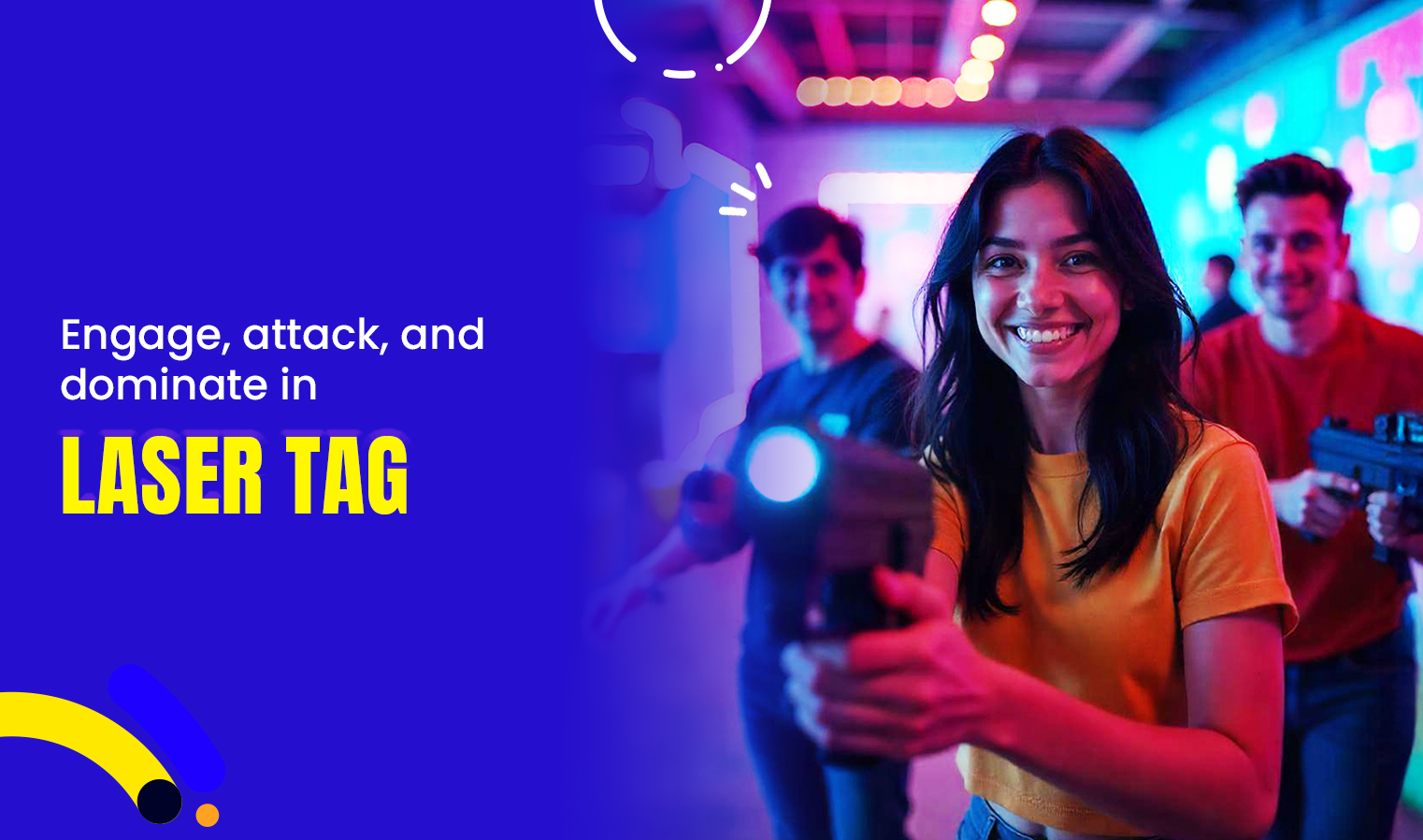 Laser tag in gurugram m3m broadway