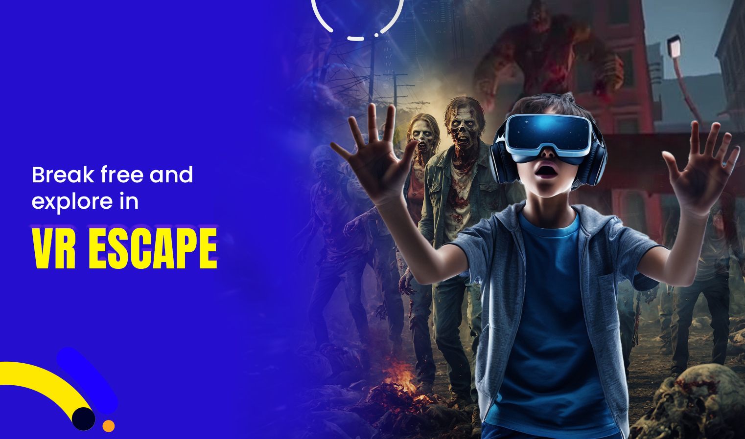 VR escape at skyjumper