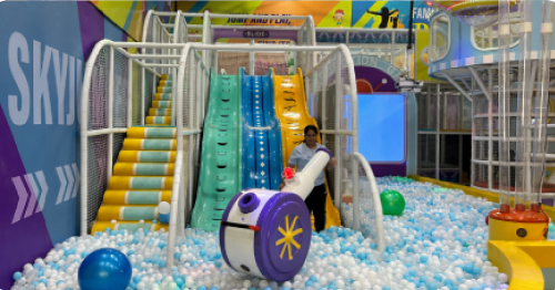 Soft Play area at SkyJumper